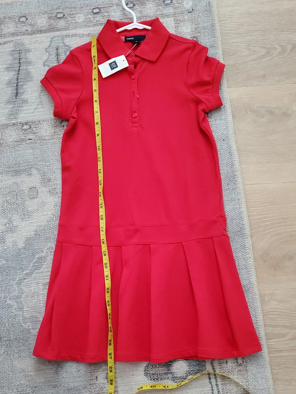 NWT Gap Kids Girls Polo Dress SzS (6-7)